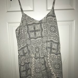 Black and White Romper